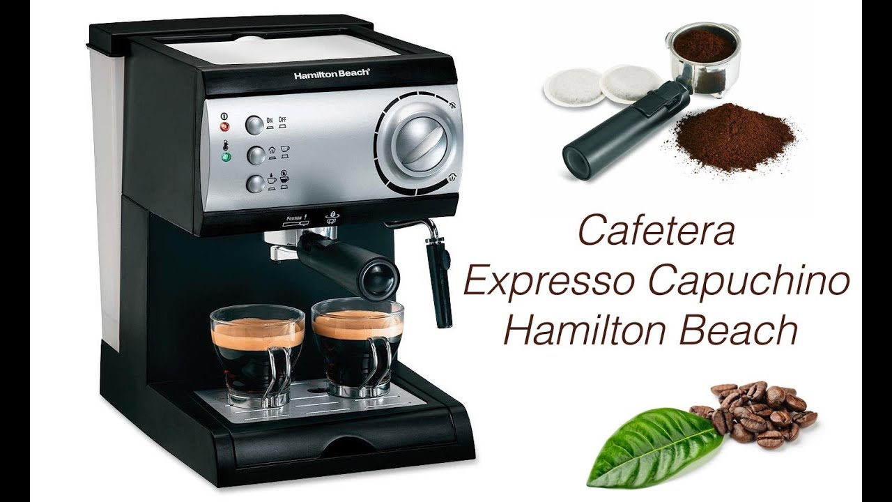 Maquina De Café Expreso / Capuchino Hamilton Beach model 40715