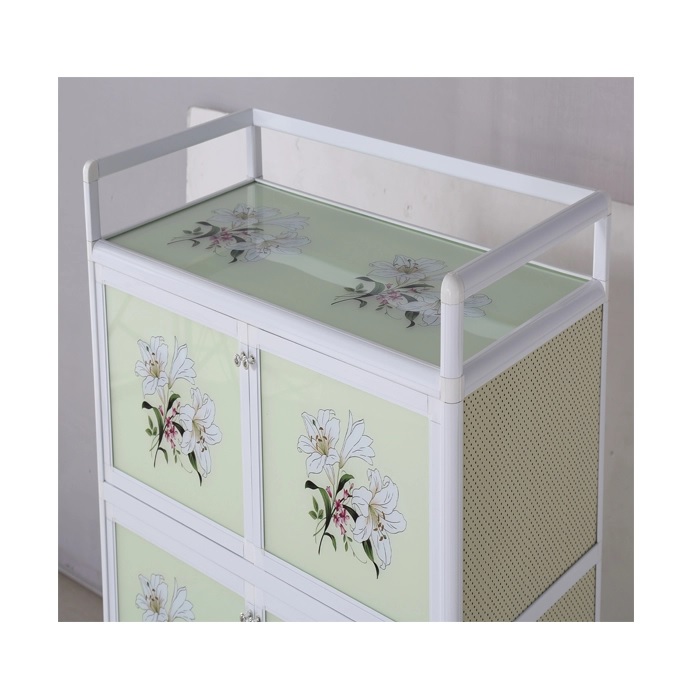 Gabinete de Almacenamiento Multifuncional PVC 8 puertas Model 91005F8