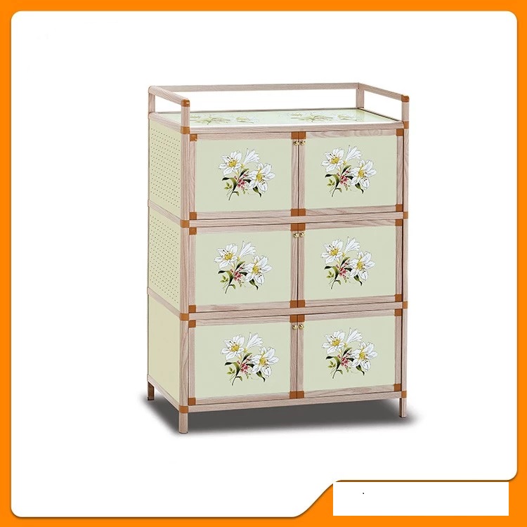 Gabinete de Almacenamiento Multifuncional PVC 8 puertas Model 91005F8