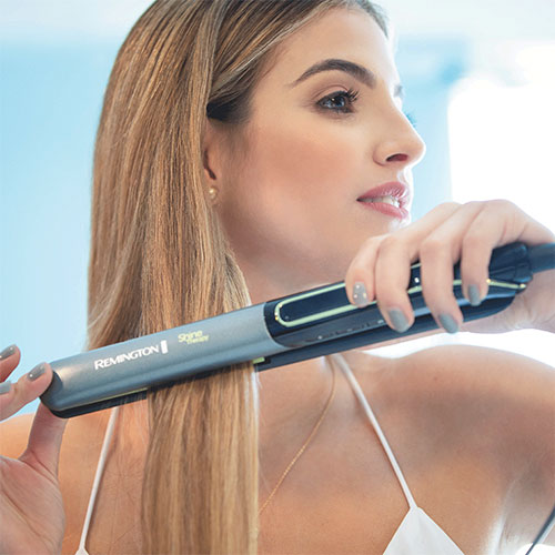 Alisadora-Remington-Cerámica-Aguacate-Macadamia-gris-Model-S12A-1