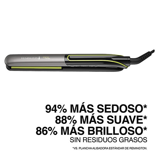 Alisadora-Remington-Cerámica-Aguacate-Macadamia-gris-Model-S12A-2