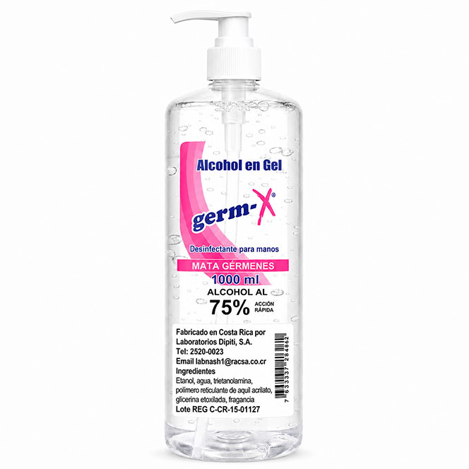 Alcohol-Gel-100ml-envase-Válvula-Germ-X