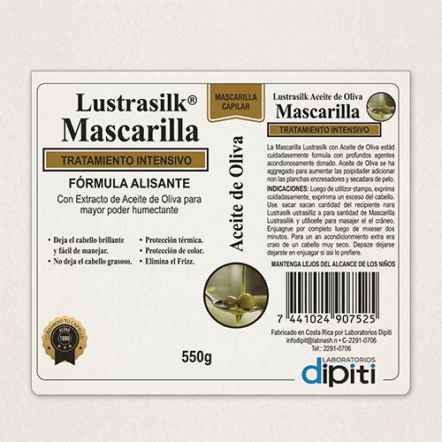 Etiqueta-Instrucciones-Mascarilla-Lustrasilk-Aceite-de-Oliva-550g